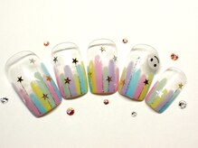 ピアーノ 瑞江店(piano)/パステルネイル～クリアベース