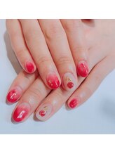 インビテーション(invitation)/ワイヤーフラワーネイル☆