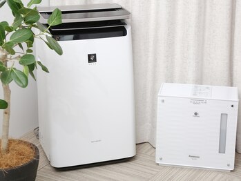 きっと整体院/院内風景：感染予防対策も完備