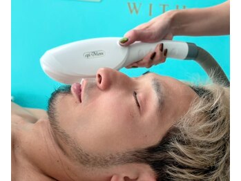 トータルビューティーアンドウィズ(total beauty&WITH)/メンズ全身脱毛vio.顔含む