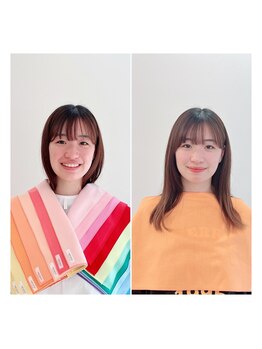 アンドチャーム(&charm)/パーソナルカラーで髪にもツヤ♪