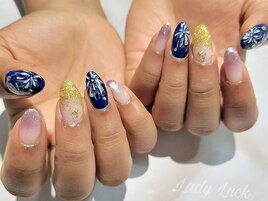 花火ネイル☆