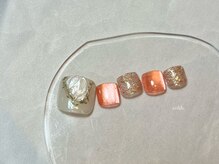 アンク(ankh.)/7月フットネイル