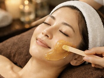 ウィズユー(with U)の写真/【フェイシャルツヤ肌WAX】商材全て化粧品登録済みでお肌に優しい/産毛/毛穴黒ずみごっそりオフ★敏感肌OK