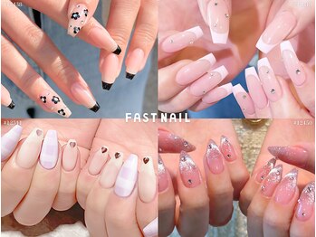 ファストネイル 春日部店(FAST NAIL)の写真/【オフ込み¥4860~】ワンホン/韓国/ニュアンスなどモテ可愛デザインが豊富♪フラッシュマグネットネイルも◎