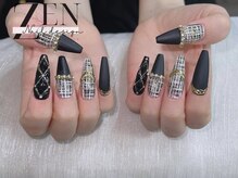 ゼン ネイル デザイン 池袋(ZEN NAIL DESIGN)/長さだしやり放題×つけ放題