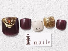 アイネイルズ 梅田店(I nails)/韓国ニュアンスフット￥9200