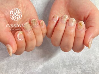 ネイルスタジオ アンビエント 表町店(Nail Studio ambient)/ニュアンスネイル☆