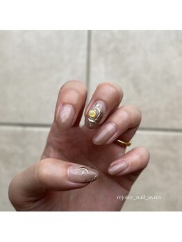 リジョイスヘア エン(REJOICE hair EN)/手描きアート♪幾何学模様