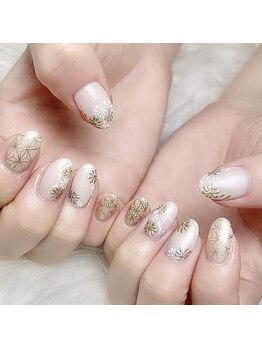 モモ(Momo)/繊細フラワー