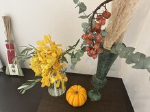 アフェットレガーレ 京都三条店(affetto legare)/今回のお花はモカラ、ミツマタ