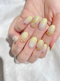 押花×春グラデーション