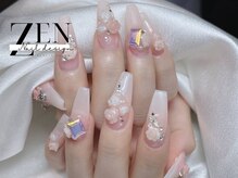 ゼン ネイル デザイン 池袋(ZEN NAIL DESIGN)/題長さだしやり放題×つけ放