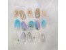 【ハンド】夏におすすめ◎!マーメイドネイル◆¥9480