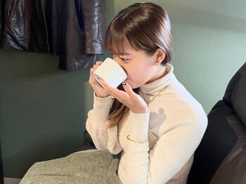 アレン プリュス(allen plus)/アイブロウ終了後はドリンク