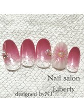 リバティ(Liberty)/◇ぷっくりフラワー◇