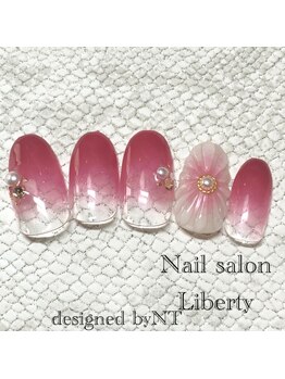 リバティ(Liberty)/◇ぷっくりフラワー◇