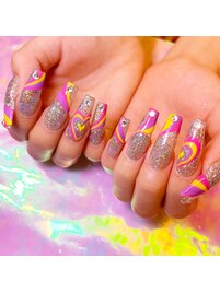 カラフルネイル