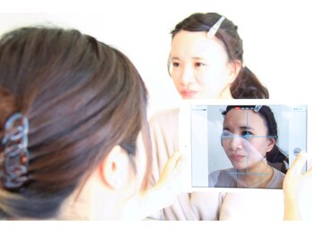 ポーラ 福島瀬上店(POLA)/動画撮影でお肌の奥まで分析