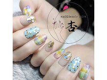 杏 滋賀南草津店/春ネイル