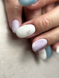 淡いデザインってかわいい。