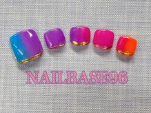 ネイルベースキュウロク(NAILBASE96)/レインボーネイル