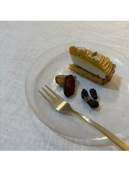 フルール(flu-lu)/施術後は身体に優しいおやつを
