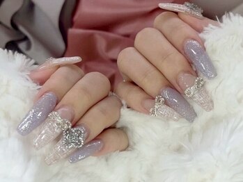 クレアラルーチェ 熊本店(Crea la Luce)の写真/お爪のコンプレックス解消♪ネイルの持ち◎【チップ長さだし10本＋シンプル定額☆ジェルオフ込¥9800】