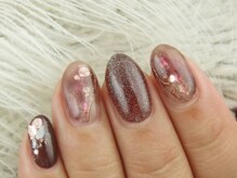 ラヤナリー バイ イーストネイル(Layanary by Eastnail)/ニュアンス/フラッシュラメ/ホロ