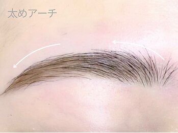 アイプロリッシュ 恵比寿(eyeprolish)/アイブロウwax｜太めアーチ
