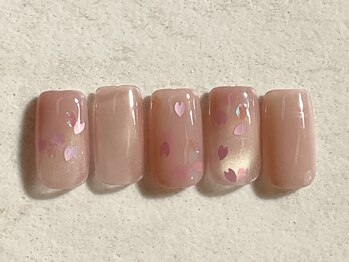 ピンク×マグネット×桜ホロ