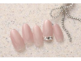 5000円　韓国ネイル　透明感