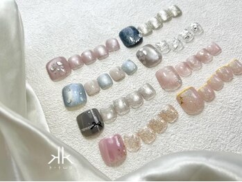 ケーツーネイル(k-two nail)/3月foot monthly