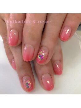 ネイルサロン クール(Nailsalon Coeur)/グラデーション