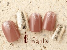 アイネイルズ 町田店(I nails)/クリアフィルムラメ 7480円