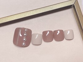 ジュエリーチェーンフットネイル