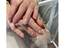 ニュアンス×ミラー×ワンカラー