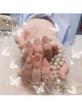 シーシーナナ ネイルサロン(CC NaNa Nail Salon)/持ち込み★キラキラ上品ネイル