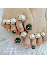 はあとねいる 八戸日計店/☆お客様ミラーフットネイル☆