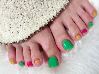 チャーム リリー(Charm lily)/フットネイル