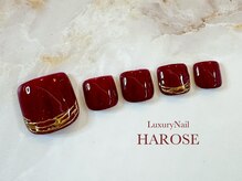 ラグジュアリーネイル ハローズ(HAROSE)/フットマンスリージェルコース
