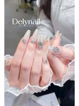 デリーネイル(Dely_nail)/キラキラビジューのワンホン
