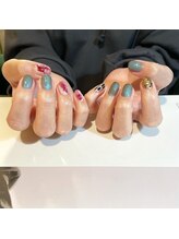 テンネイル(ten. nail)/ワンカラー＋アート5本