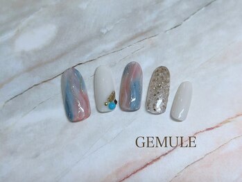 ネイルアンドアイラッシュ ジェムール 川越店(Nail&Eyelash GEMULE)/やり放題コース