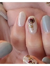 ロマンティコネイルズ(Romantico Nails)/flowernail