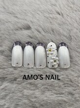 アモズネイル さっぽろ東急百貨店(AMO'S NAIL)/11000円デザイン