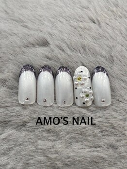 アモズネイル さっぽろ東急百貨店(AMO'S NAIL)/11000円デザイン