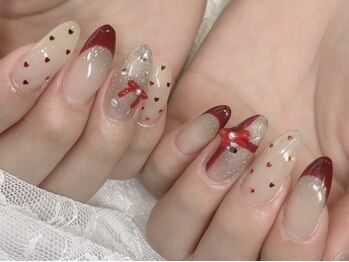 アールイー 阿倍野区昭和町店(re;)の写真/【昭和町駅すぐ/全席半個室のVIP空間/スパ個室有】２本アート¥6000～ 豊富なアートが魅力♪画像持ち込みOK