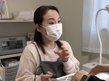 ネイルルームリラ 川崎(nailroom lilas)の雰囲気（施術前には必ず丁寧にお話をいたします。）