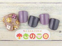 ネイルサロン きのこ/フット選べるデザインSコース